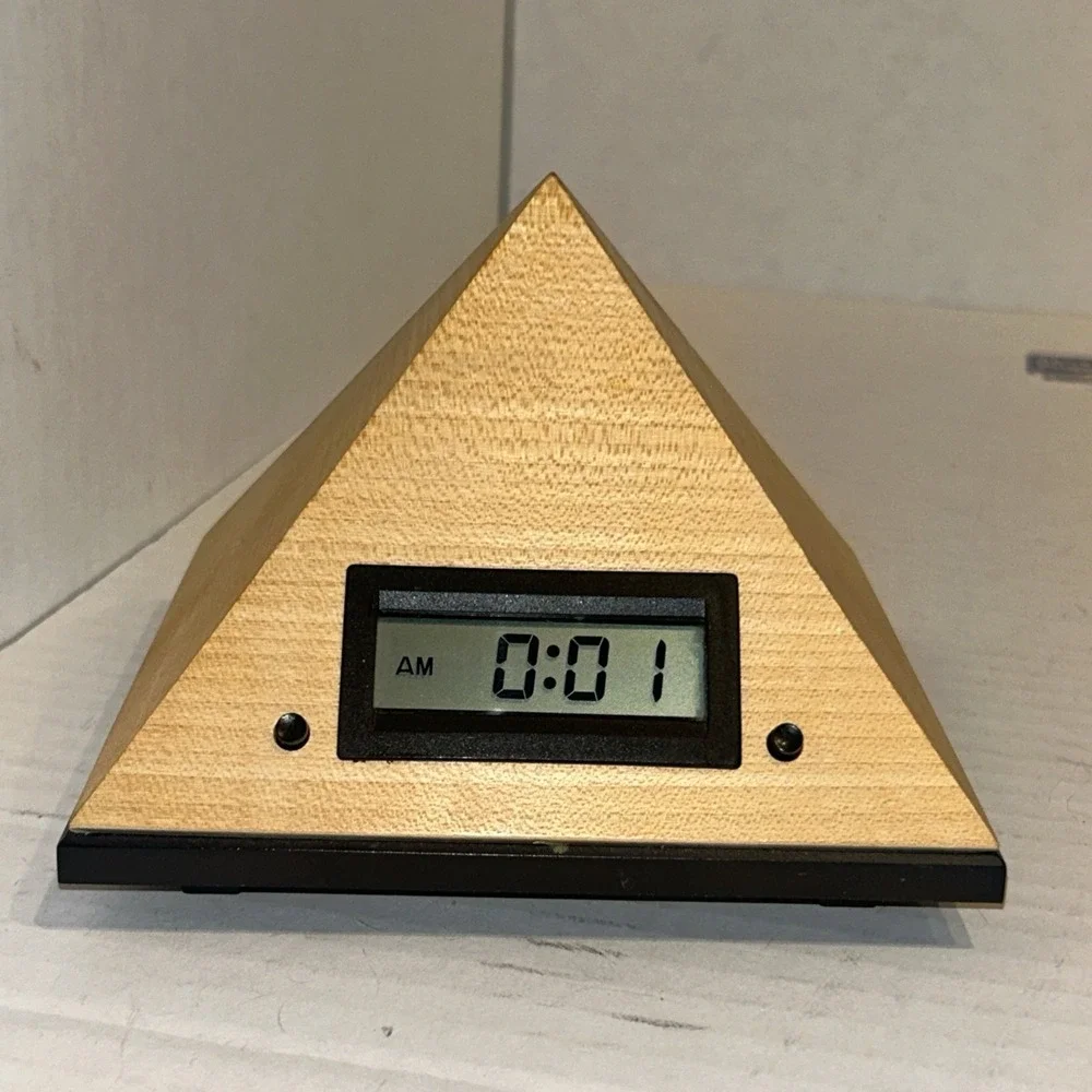 Pyramid Gong Clock Discontinued Soothing Sage Made In France Gentle Wake Zen